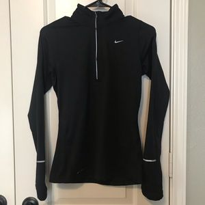 Nike Dri Fit Half Zip Running Top!